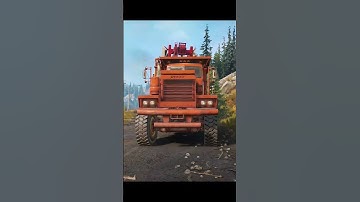 Pacific P16  Transporting The Oil Rig Salvage trailer  SnowRunner