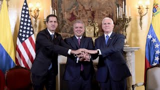 Details Trump is 'with you 100 percent', Pence tells Venezuelan opposition leader Guaido News