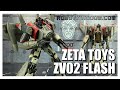 Zeta Toys ZV02 FLASH Transformers Masterpiece Transformers Bumblebee Movie BLITZWING Review