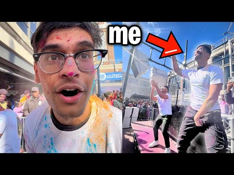 I Got Invited to a Special Holi Event..!!