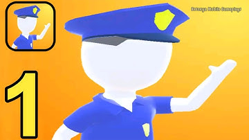 Police Tycoon 3D - Gameplay Walkthrough Part 1 - Police station Upgrade ( Android,iOS )