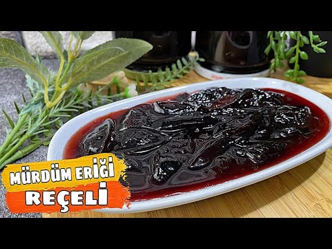 MÜRDÜM ERİĞİ REÇELİ TARİFİ ???? TAM KIVAMLI MOR ERİK REÇELİ NASIL YAPILIR?✅ KIŞ HAZIRLIKLARI