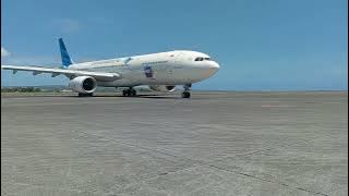 Garuda Indonesia with Brimo Motif