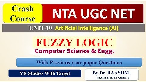 Fuzzy Logic in Artificial Intelligence with Example | Artificial Intelligence