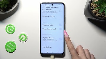 How to Enter Vibration Settings on POCO X3 GT?