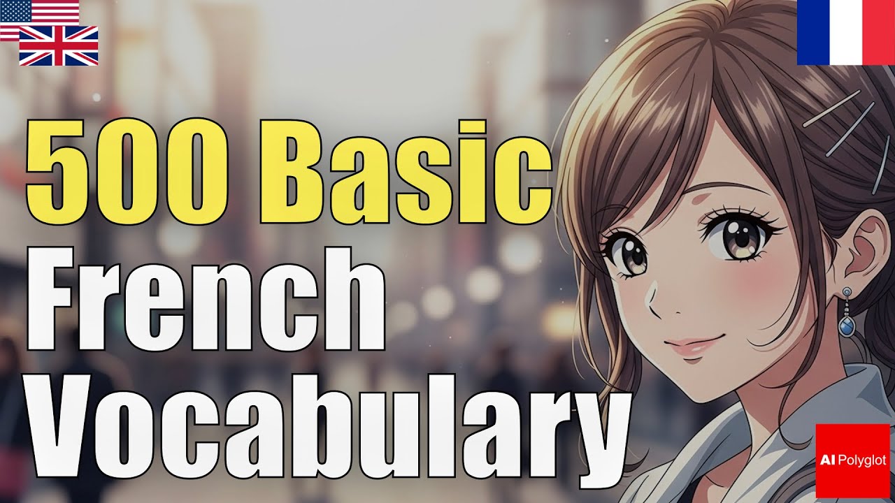 500 Basic French Vocabulary | Natural Listening | Must-Know