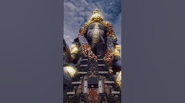 Lord Ganesha 3D VFX | Blender Digital Art | Bali Indonesia CG Creation| ganpati 2025 #ganpatibappa