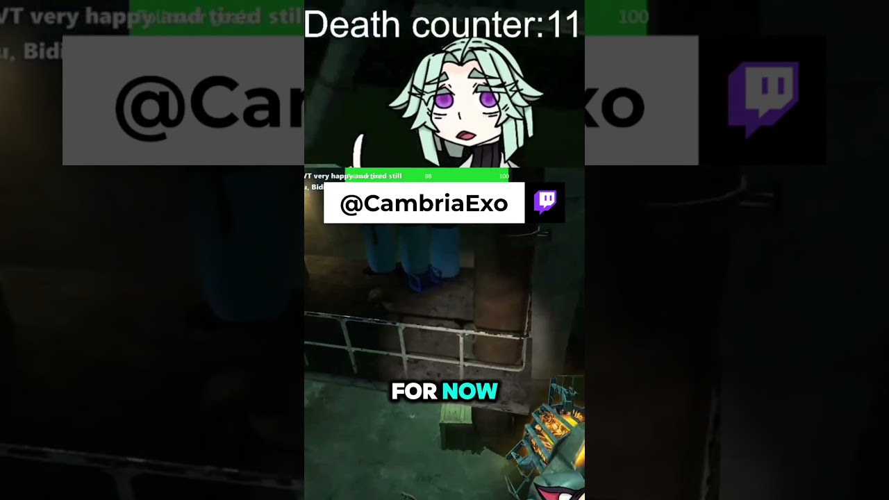 Why Did She Do That 💀 | #cambriaexo on #Twitch #shorts #subscribe #halflife #vtuber #meme #funny