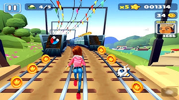 Subway Princess Runner Game Video - Trending on YouTube - Bike,Car,Running Gameplay HD
