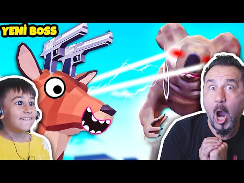 DEV KÖPEK BOSS DOGO'YU YENDİK VE GELECEĞE GİTTİK! | DEEER SIMULATOR FULL OYNUYORUZ