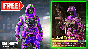 HOW TO UNLOCK/GET MERC 5 GEOMETRY NODE COD MOBILE | BLACKOUT MAYHEM FEATURED EVENT | CODM