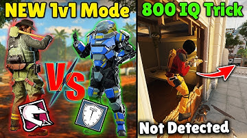 NEW *1v1* ONLY Mode Coming to R6S | 800 IQ Spawn Peek On Consulate - Rainbow Six Siege
