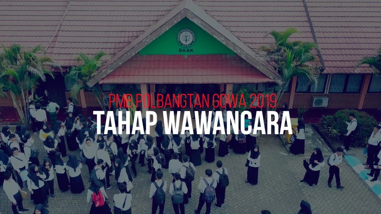 Tahap Wawancara PMB Polbangtan Gowa