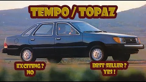 Here’s how the Ford Tempo and Mercury Topaz were Ford’s forgotten best-sellers