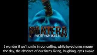 Pantera - I'm Broken (Lyrics)