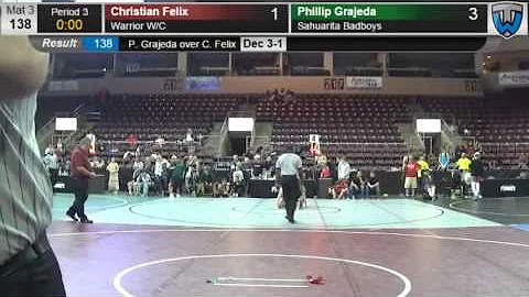 az15 18 & Under 138 Felix Grajeda 2203994104