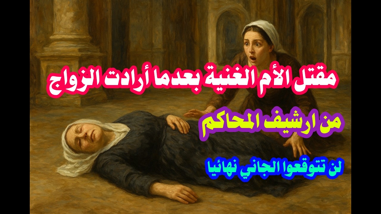 من ارشيف المحاكم حل لغز مقتل الأم الغنية بعدما أرادت أن تتزوج فكانت نهايتها الكارثية