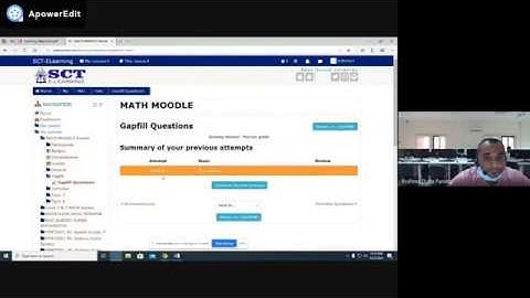 GapFill Question Type in Moodle