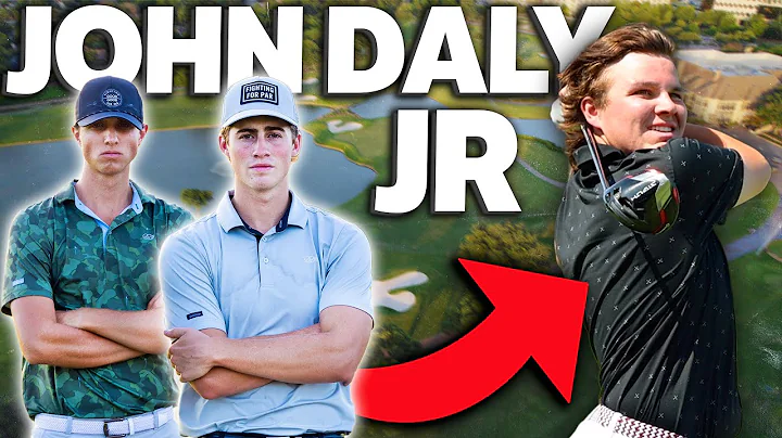 We Challenged John Daly Jr & His Teammate To An 18...