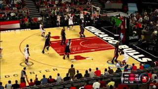 NBA 2K12 MIA Vs CHI | D-Rose 51 PTS