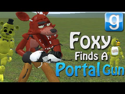 Garry's Mod FOXY FINDS A PORTAL GUN! (Gmod Role-Play w/ Mods)