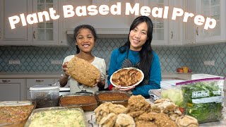 Plant Based Meal Prep | Easy Vegan Meal Prep For Large Family Or Yourself!
