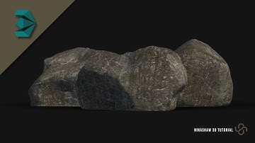 How to Make LowPoly Rocks | 3ds Max Tutorial