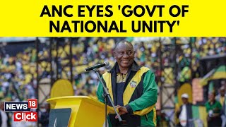 South Africa's ANC Leans Towards 'Government Of National Unity' | South Africa Elections | G18V