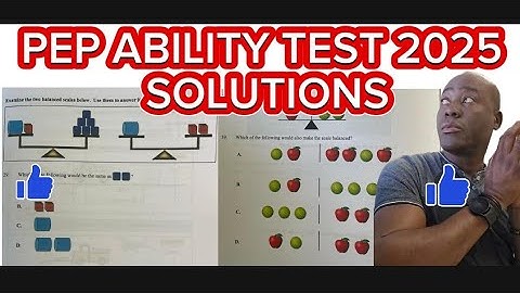 PEP ability test 2025 solutions 1 to 40 how many did you get? #primaryeducation  #maths #jamaica