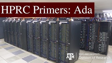 HPRC Primers: Ada (Spring 2020)