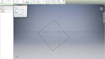 UNI2004: Inventor - Sketch: Modify Rotate