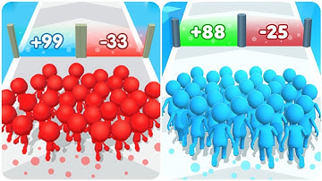 Count master 3D Vs Join Clash 3D max Level gameplay