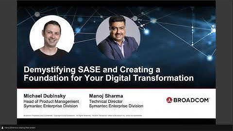 Webinar - Demystifying SASE and Creating a Foundation for Your Digital Transformation