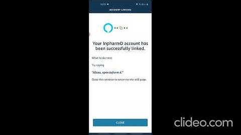 InpharmD Alexa Skill with account linking