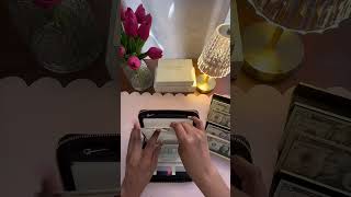 Cash Stuffing $100 in My Wallet | Weekly Budget Reset  #cashstuffing#budgeting #cashenvelopesystem