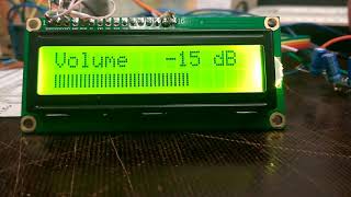 Регулятор громкости  M62429 (Arduino)
