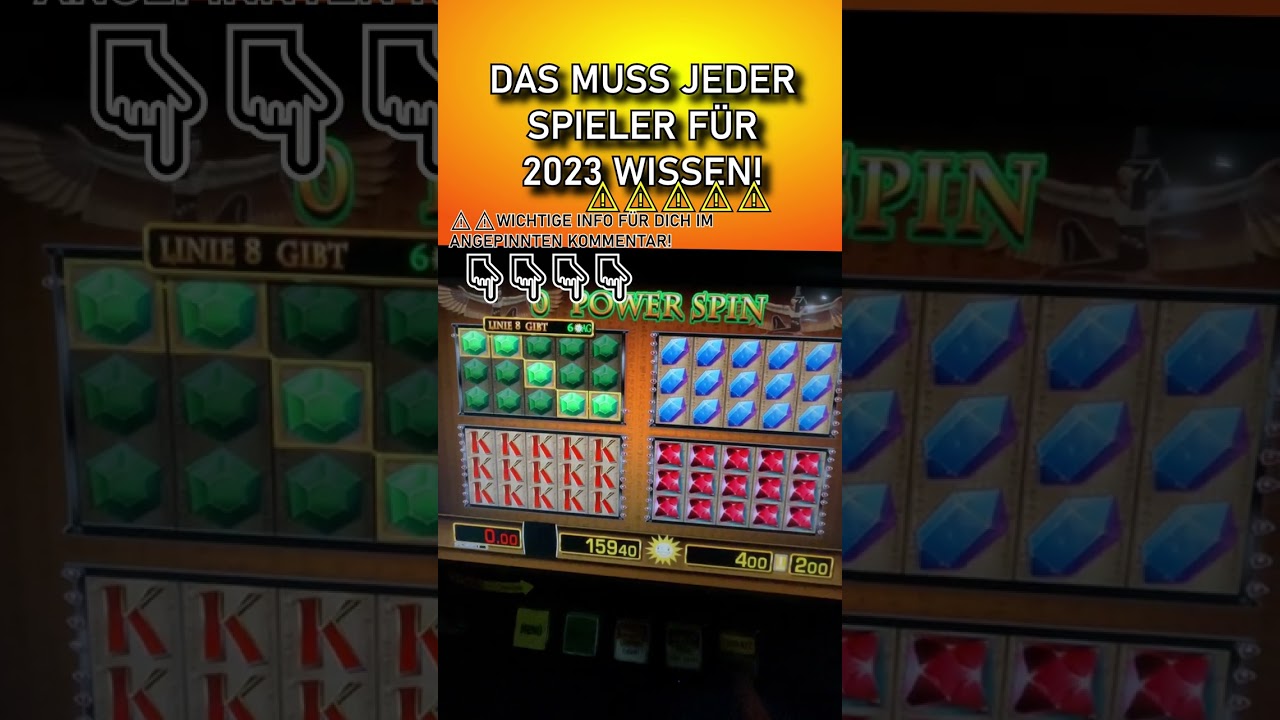 SPIELAUTOMATEN 2023 LUCKY PHARAO hält mir die Neujahrsansprache auf 2 EURO EINSATZ! SPIELOTHEK NEU