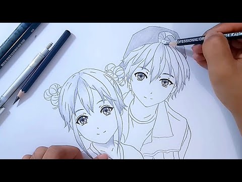 Cara Menggambar Anime Cewek dan Cowok Mudah Untuk Pemula 