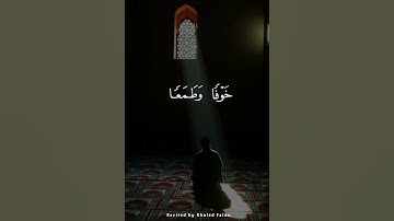 تَتَجَافَىٰ جُنُوبُهُمْ عَنِ الْمَضَاجِعِ يَدْعُونَ رَبَّهُمْ خَوْفًا وَطَمَعًا || القارئ خالد فلو