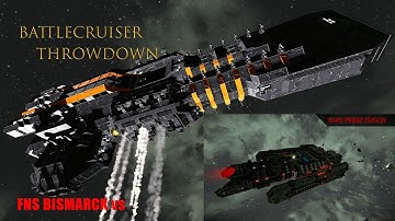 Battlecruiser Throwdown Ep42: Bismarck vs Prinz Eugen