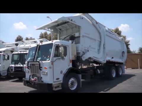 front loader garbage truck
