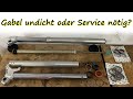 Kleiner Gabelservice / Tutorial / KTM / Husqvarna / WP / Simmerringe / Staubkappen / Gleitbuchsen