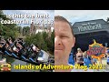 Universal Studios Islands of Adventure VLOG 2022 - We Ride Velocicoaster for the first time!