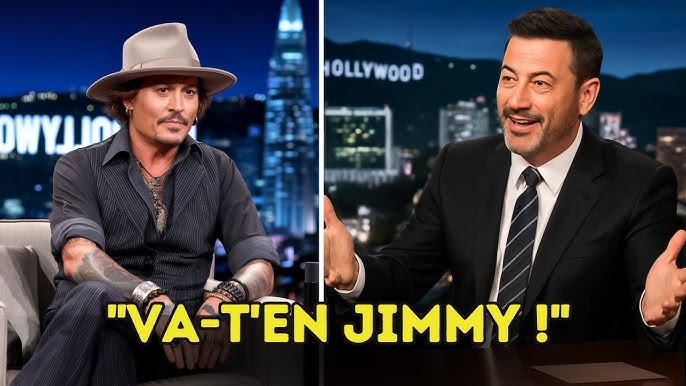 Johnny Depp kicked off Jimmy Kimmel's show after heated confrontation -  YouTube