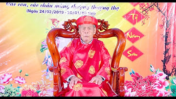 Lễ Mừng Thọ cụ Nguyễn Hữu Diêu tuổi 90 xuân Kỷ Hợi 2019