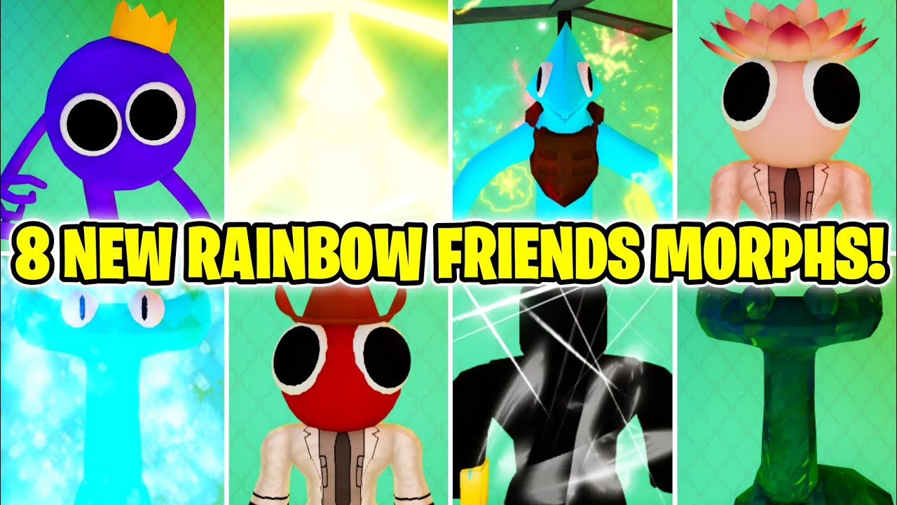 ❄️NEW] Rainbow Friends Morphs - Roblox