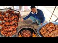 20 pcs whole chicken in tandoor | street food Uzbekistan | курицы в тандыре | Yasharbek