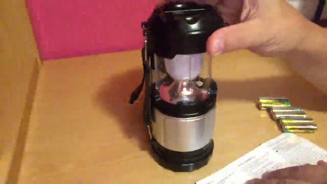 Linterna LED y Linterna Camping Portátil y Desmontable, Topop 2 Unidades 2 en 1 Multifuncional Luz F - YouTube
