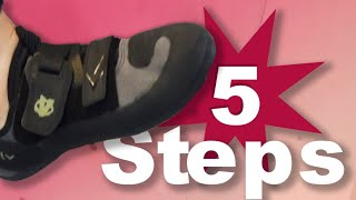 How to Break In a New Pair of Climbing Shoes