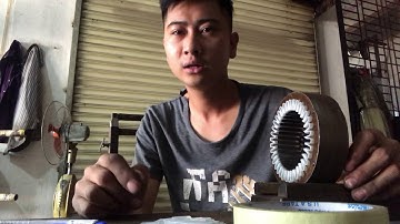 điện cơ/ cách quấn quạt công nghiệp , kiểu liền quận